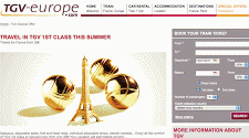 FLASH: France: TGV summer sale, first-class fares &euro;35