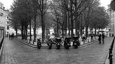 Motorcyles in Paris