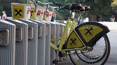 Bikes in Vienna