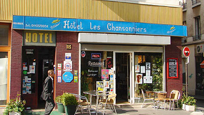 Les Chansonniers Hotel, Paris