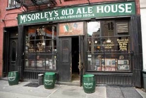 McSorleys on 15 E. 7th St.
