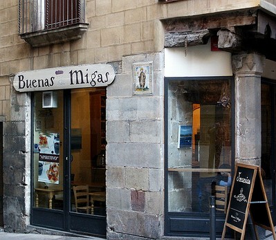 Buenas Migas in Barcelona; Photo by ebarrera Buenas Migas in Barcelona