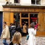 Vintage clothing in the Marais