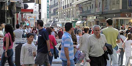Shopping in Madrid. Photo by Van Swearingen