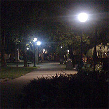 Spooky Washington Square Park