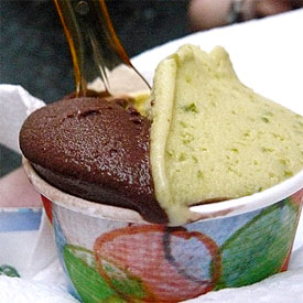 Gelato from San Crispino, Rome