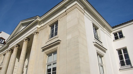 The gorgeous Pavillon Carré de Baudouin, home of the exhibit. Photos by Theadora Brack