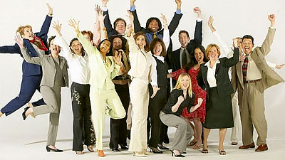 Really, really happy people