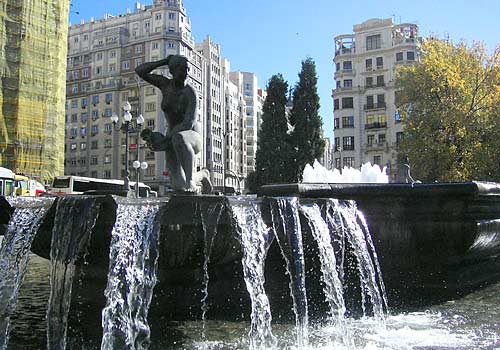 Fountain in Madrid