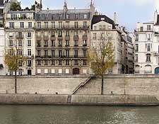 Along the banks of the Seine. Which neighborhood do you want to stay in?