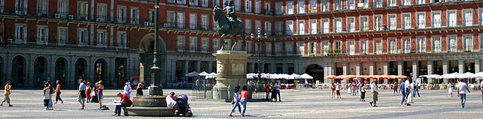 Plaza Mayor in Madrid, Spain