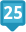 Map marker 25