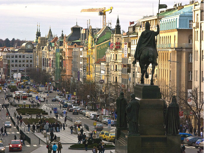 Wenceslas Square Prague