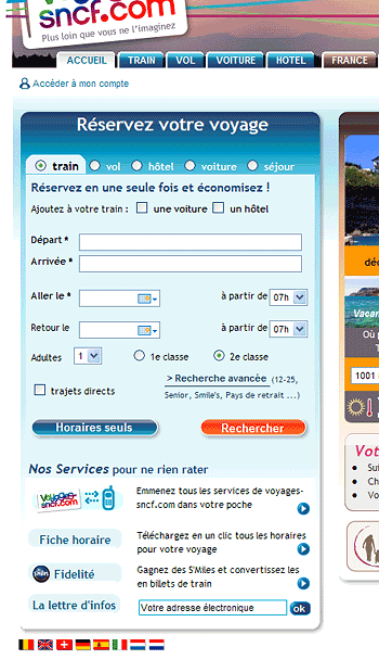 Air France Online Ticket Purchase