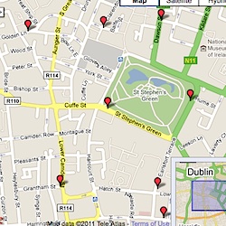 Bike share map